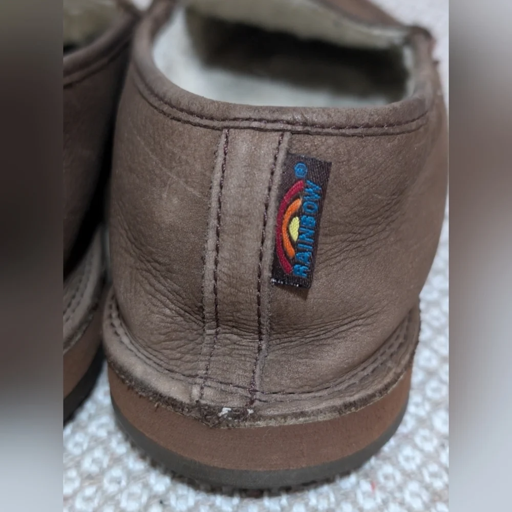 Rainbow Brown Men's Slip-On Loafers